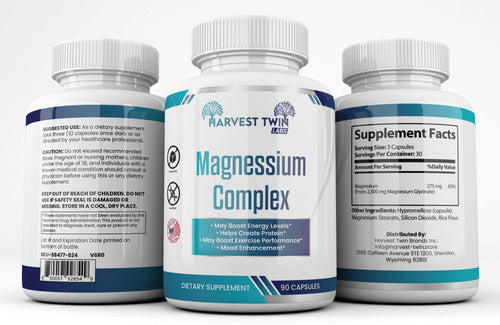 Magnesium Glycinate — Premium Formula. Half The Price.